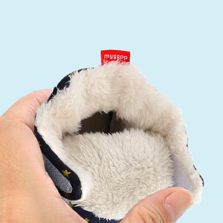 Thickened Fleece Soft Sole Toddler Shoes