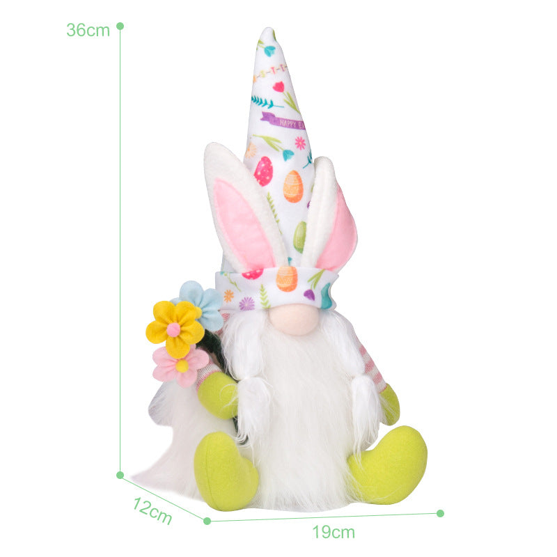 Set Up Props Doll Faceless Ornaments The Rabbit