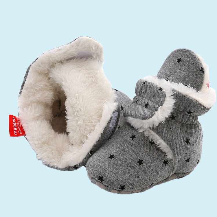 Thickened Fleece Soft Sole Toddler Shoes