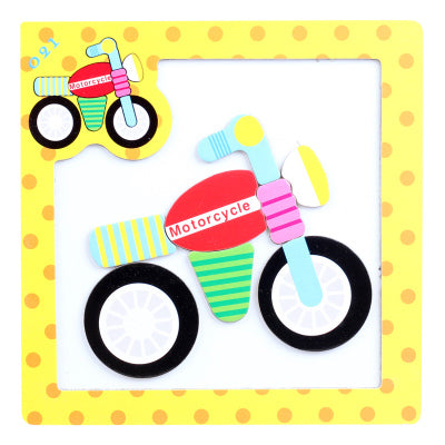 Fun Magnetic Animal Cartoon Puzzle Preschool Puzzle Teaching Aid