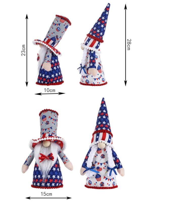 Pentagram Goblin Faceless Doll Ornament Lace