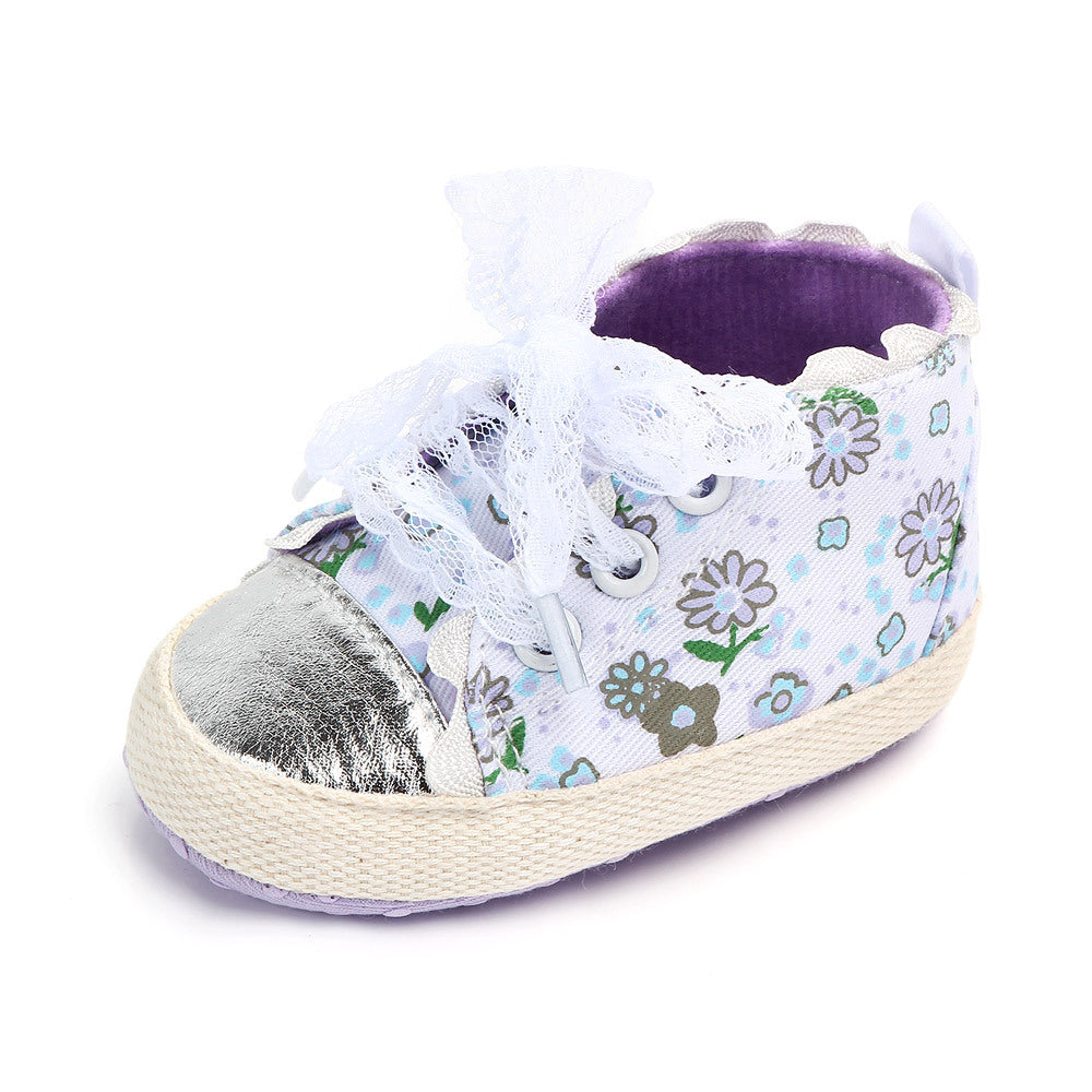 Ribbon Soft Bottom Non-Slip Toddler Shoes