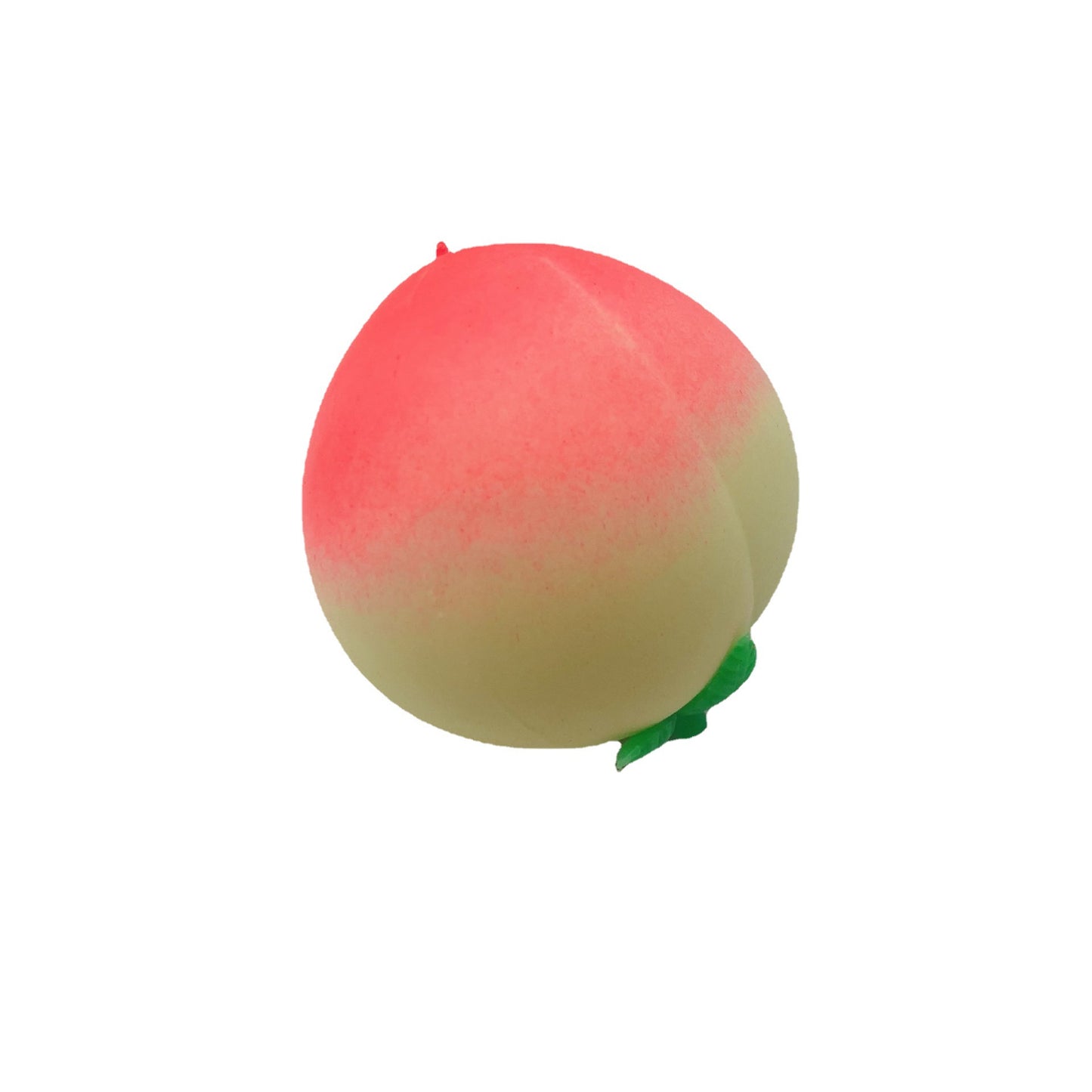Soft Rubber Peach Vent Ball Fruit Squeeze Music
