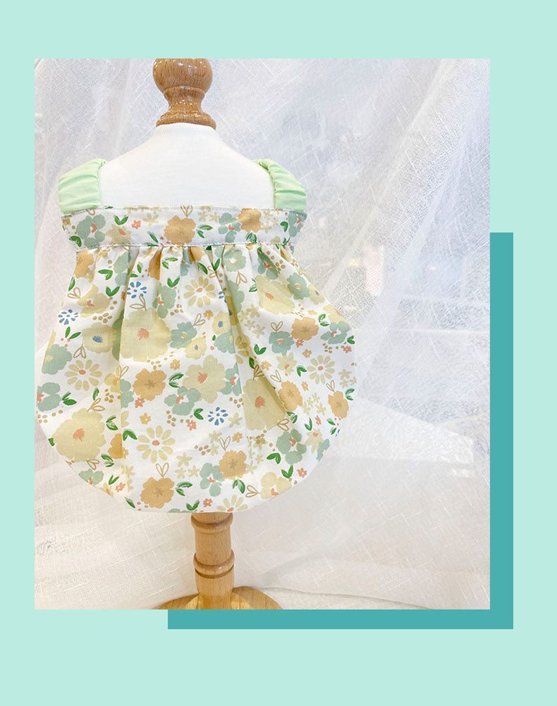 Pet Bubble Pumpkin Skirt Strap Fabric