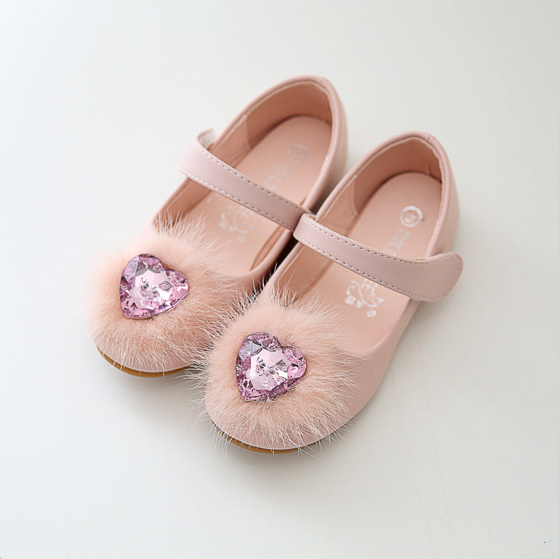 Japanese And Korean Girls' Microfiber Leather Dress Shoes