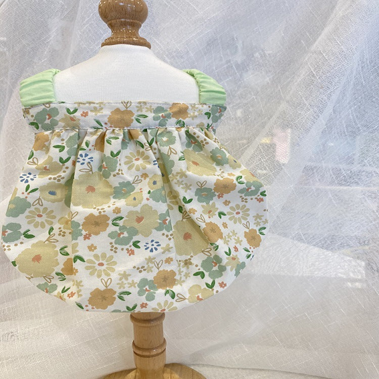 Pet Bubble Pumpkin Skirt Strap Fabric