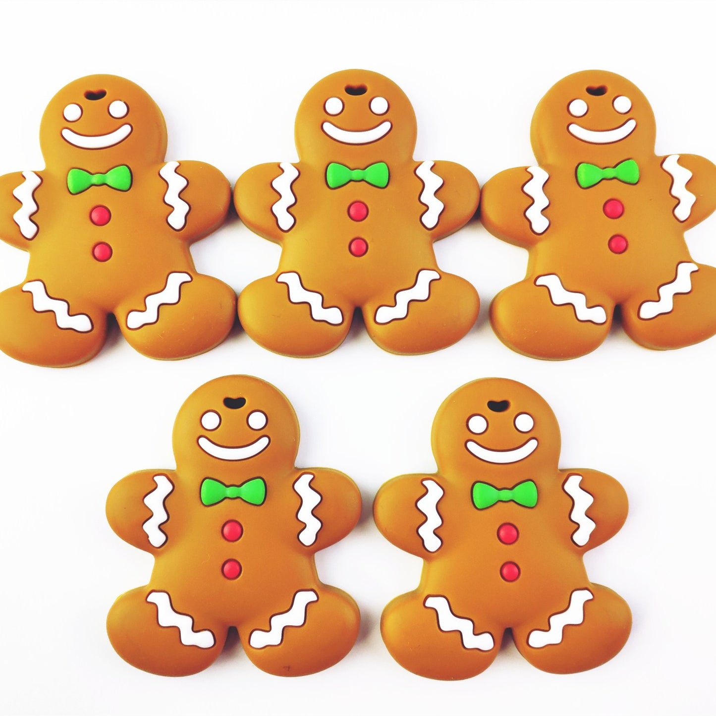 Baby Gum Cartoon Gingerbread Human Animal Silicone Bite Music Tooth Grinding Gel