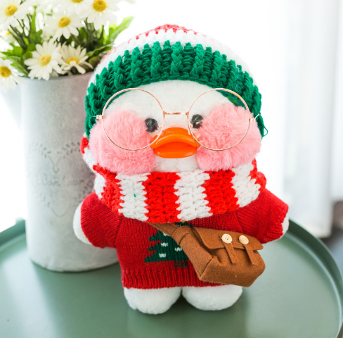 Lalafanfan Cafe Mimi Ins Hyaluronic Acid Duck Doll Plush Toy