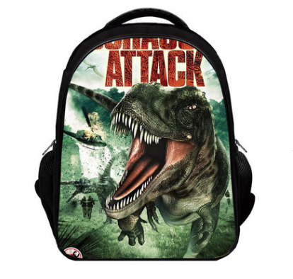 Dinosaur Children's Schoolbags Shoulder 3D Kindergarten Taipan Backpack Pupils 1-6 Years Boys 2-12 Years Ultralight