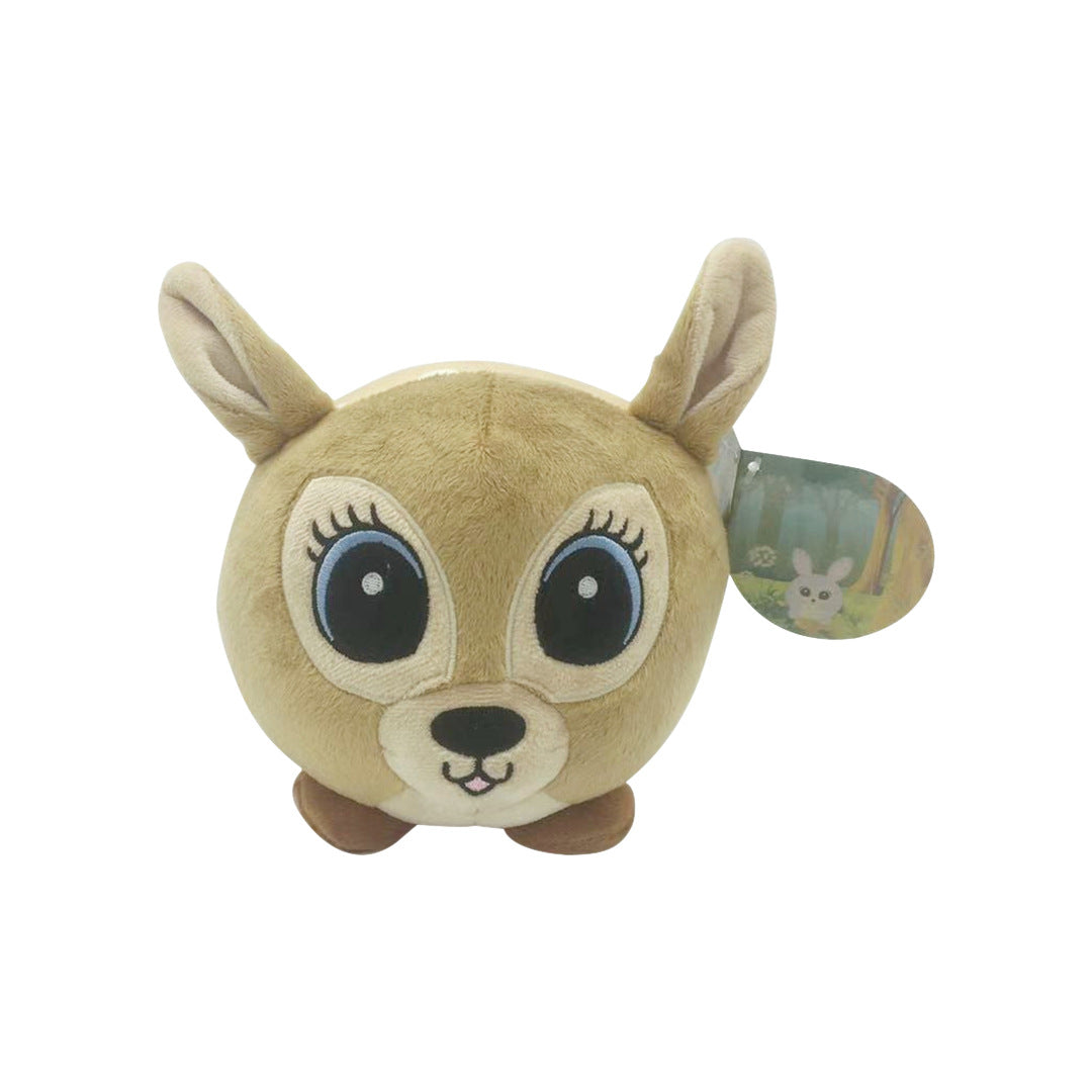 Forest animal plush toy doll