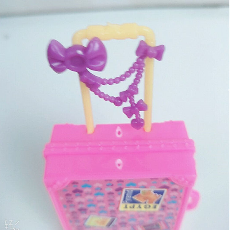 Children's Princess Toy Doll Accessories Suitcase