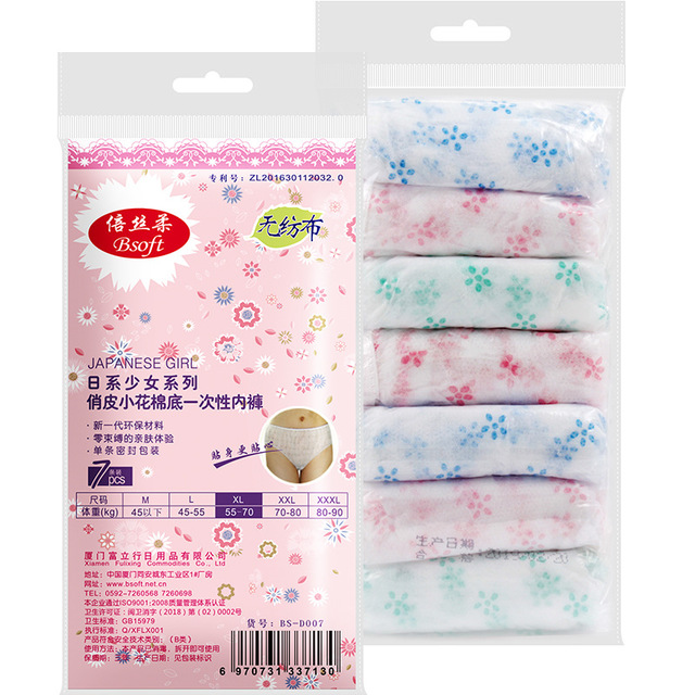 Parturient disposable underpants
