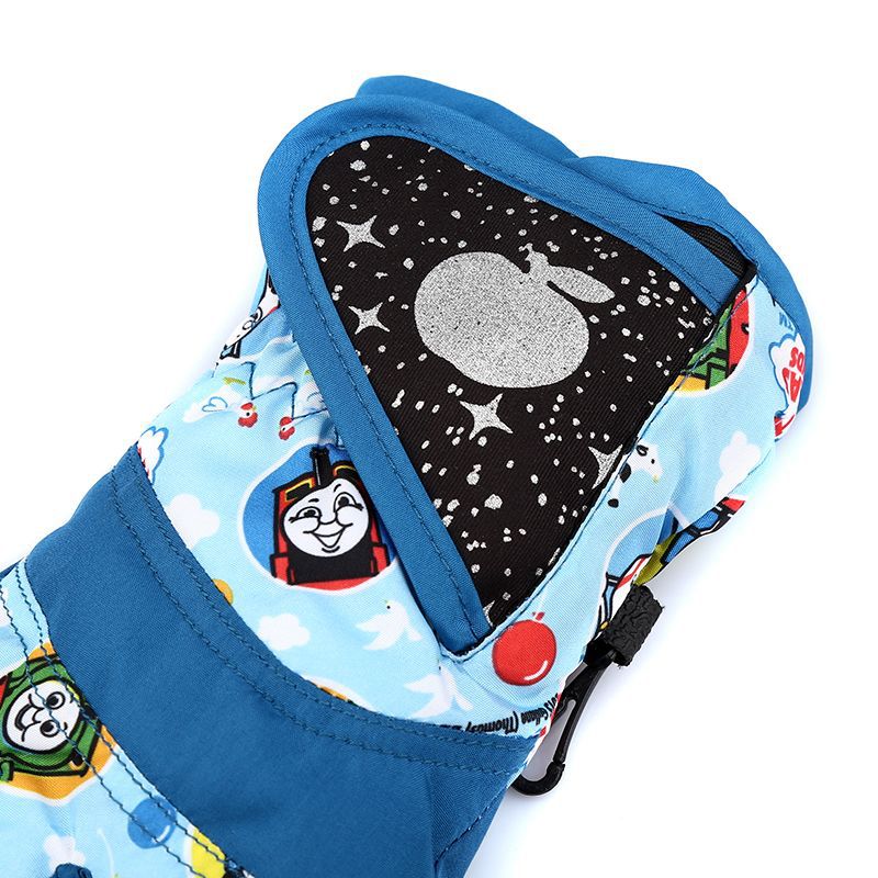 Thicken Warm And Cold-proof Riding Outdoor Skating Ski Gloves For Kids