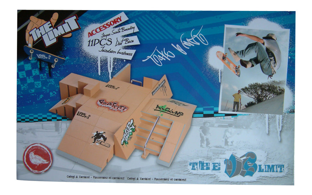 Finger skateboard special combination set