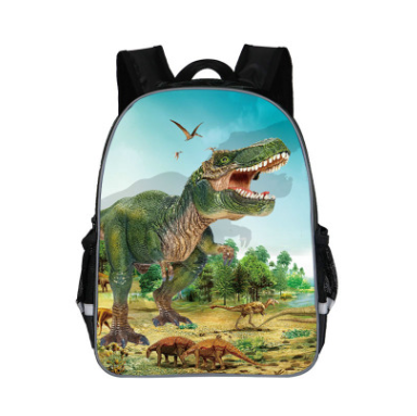 Dinosaur Children's Schoolbags Shoulder 3D Kindergarten Taipan Backpack Pupils 1-6 Years Boys 2-12 Years Ultralight