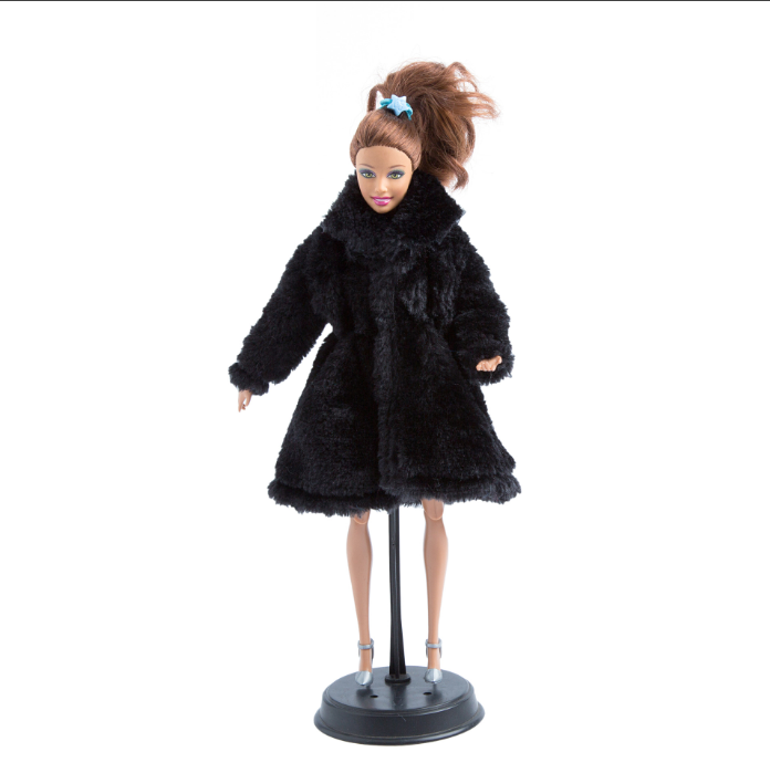 Girl Doll Toy Plush Coat Clothes Accessories