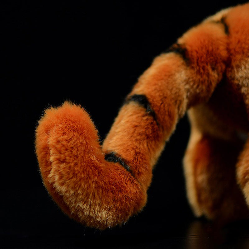 Simulation Standing Tiger Plush Toy White Cute