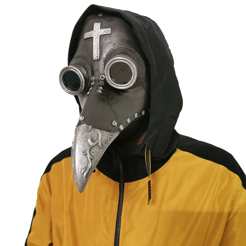 Halloween Cosplay Props Medieval Steampunk Plague Doctor Bird Mask