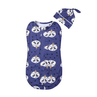 Sleeping Bags Soft Swaddle Muslin Blanket Printed