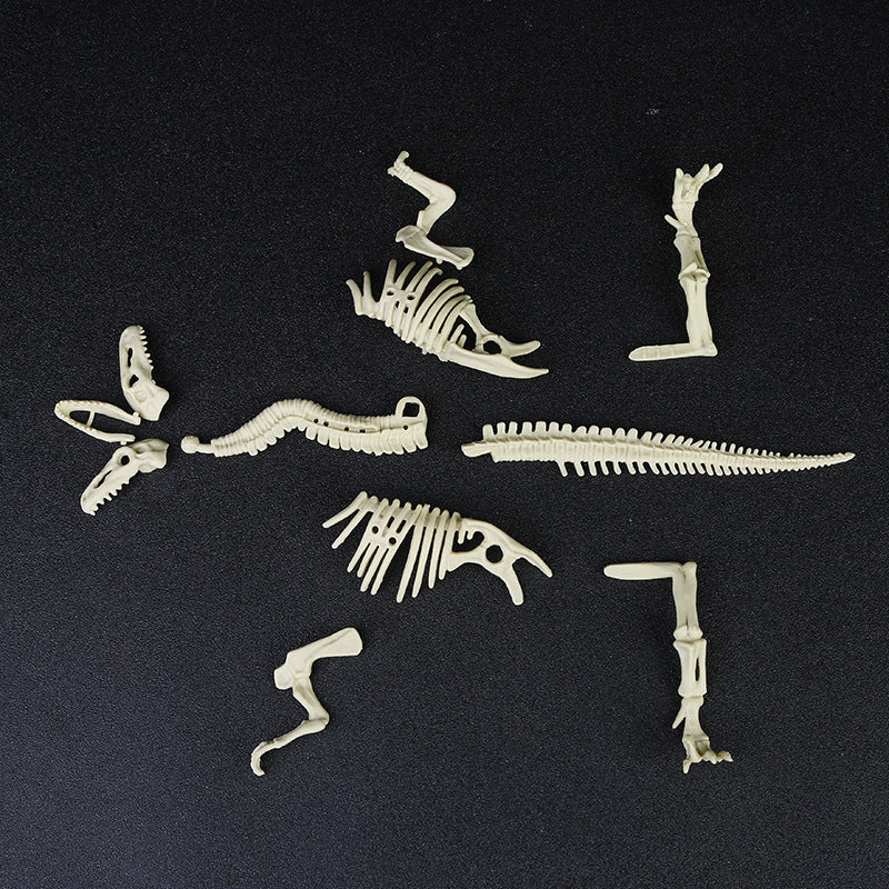 Lite 9 Assembled Dinosaur Archaeological Excavation Toys
