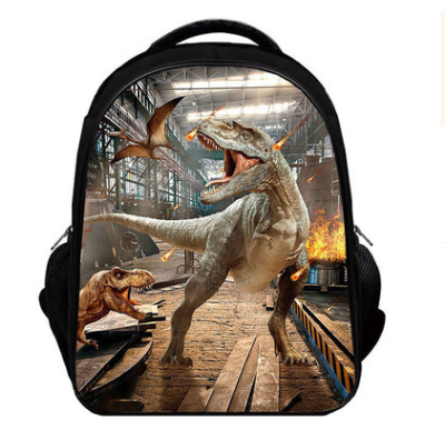 Dinosaur Children's Schoolbags Shoulder 3D Kindergarten Taipan Backpack Pupils 1-6 Years Boys 2-12 Years Ultralight