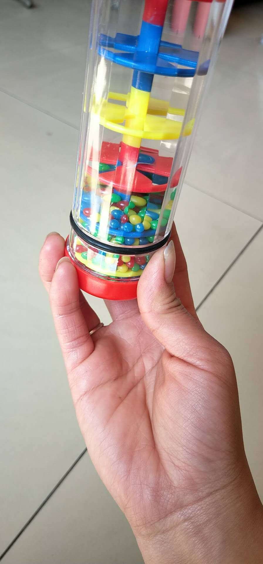 Creative Spiral Rain Sound Instrument Teaching Aid