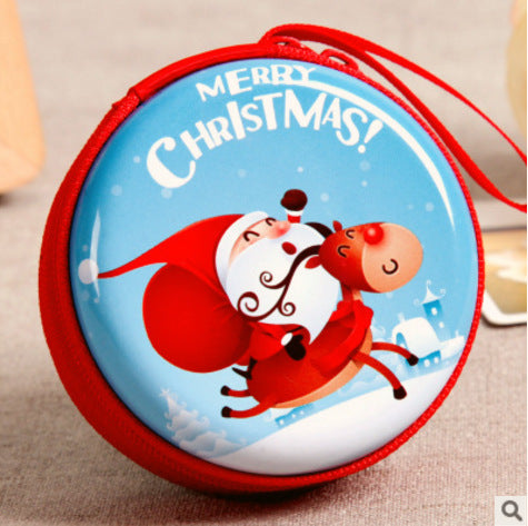 Factory Direct Christmas Ornament Gift Creative Zero Wallet Gift Santa Claus Window Ball