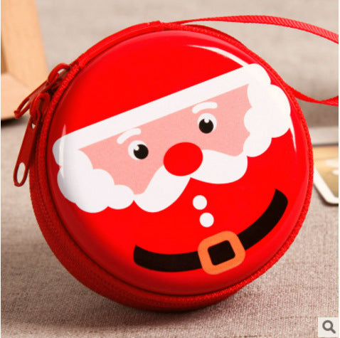 Factory Direct Christmas Ornament Gift Creative Zero Wallet Gift Santa Claus Window Ball