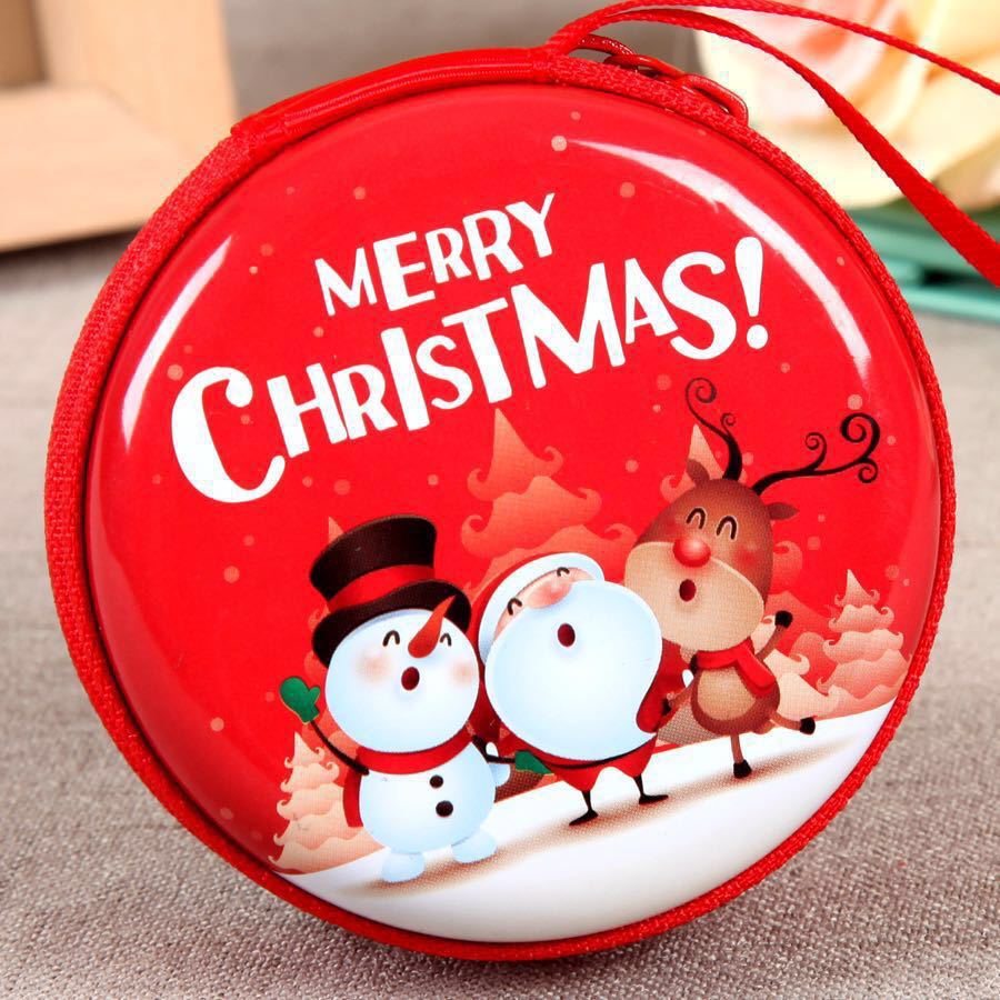 Factory Direct Christmas Ornament Gift Creative Zero Wallet Gift Santa Claus Window Ball