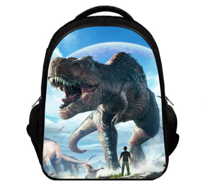 Dinosaur Children's Schoolbags Shoulder 3D Kindergarten Taipan Backpack Pupils 1-6 Years Boys 2-12 Years Ultralight