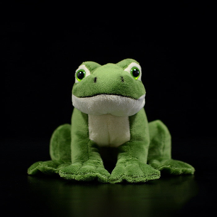 Simulation Frog Animal Doll Figurine Christmas Gift