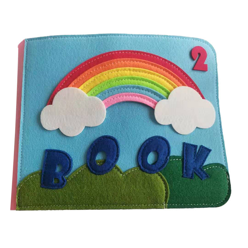 Felt Early Education Toy Cloth Book