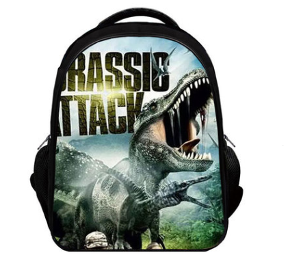 Dinosaur Children's Schoolbags Shoulder 3D Kindergarten Taipan Backpack Pupils 1-6 Years Boys 2-12 Years Ultralight