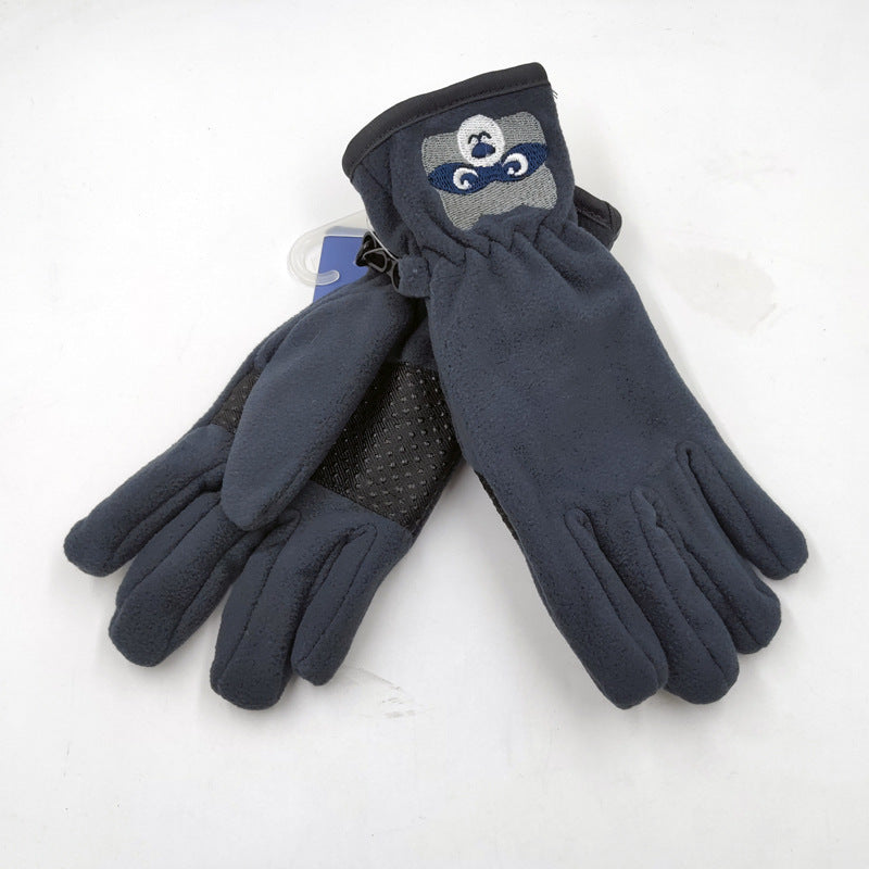 Fashion Children's Thickened Polar Fleece Gloves
