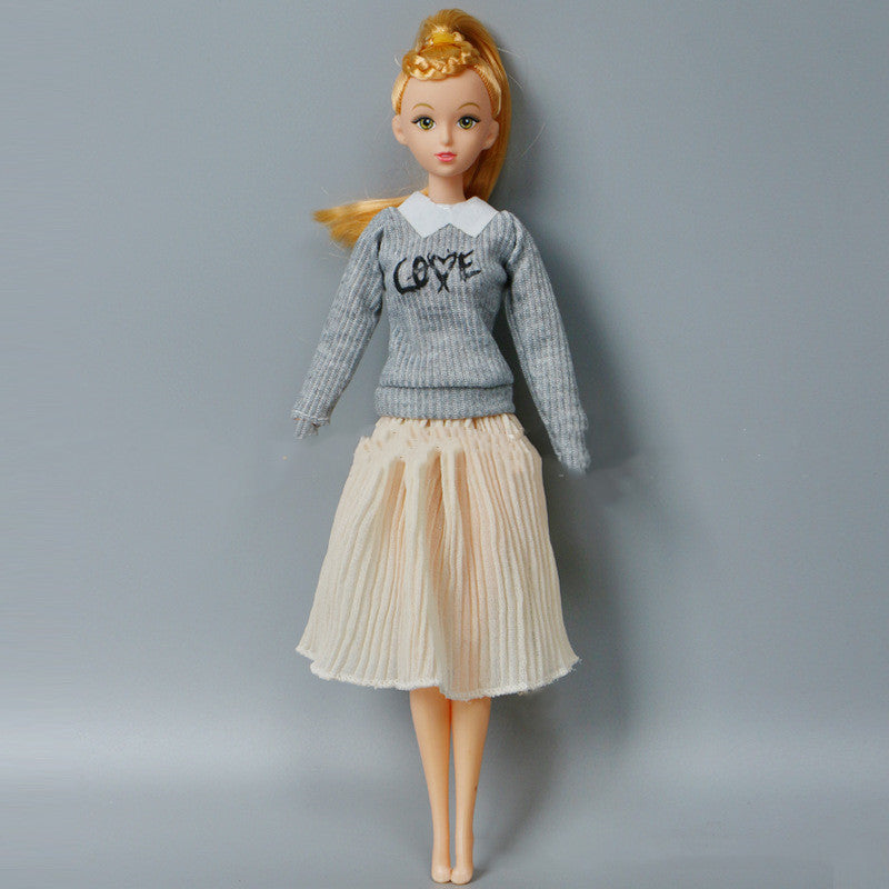 Fashion Casual Skirt Suit Toy Doll Clothes