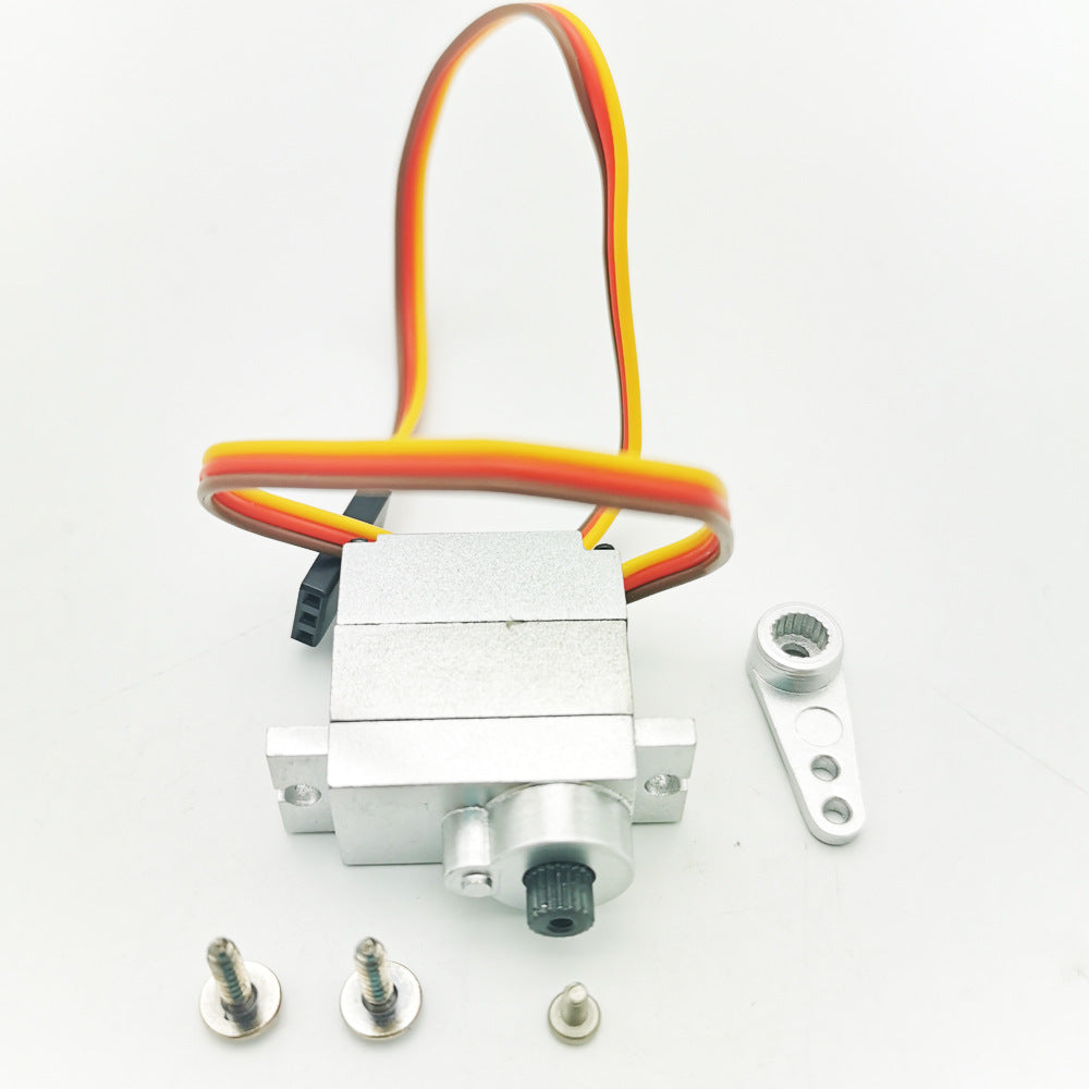 Full Metal Steering Gear Accessories Simulation Climbing Car Upgrade Modification Model Toy