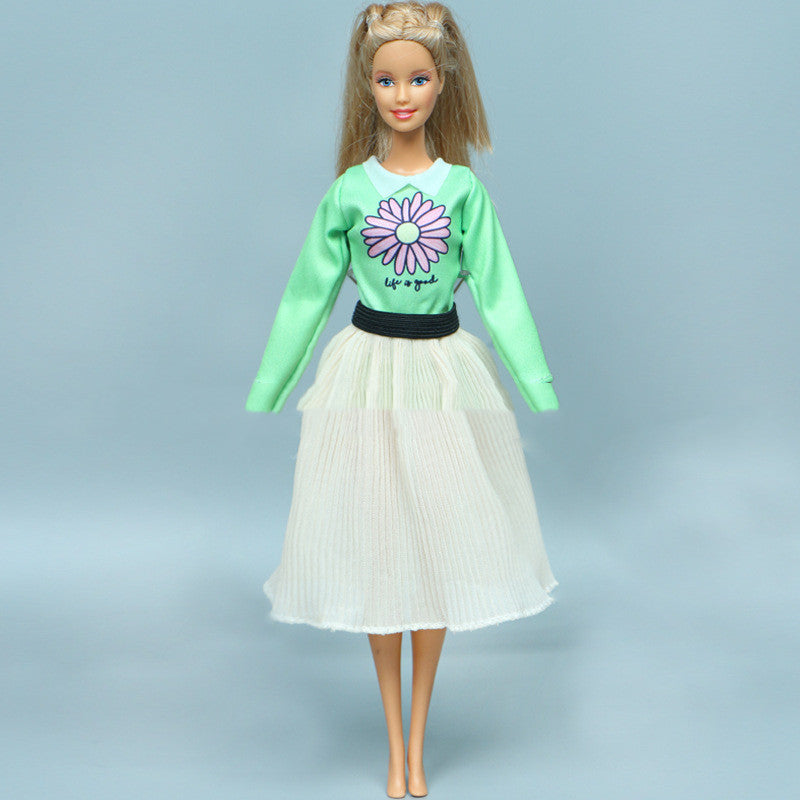 Fashion Casual Skirt Suit Toy Doll Clothes