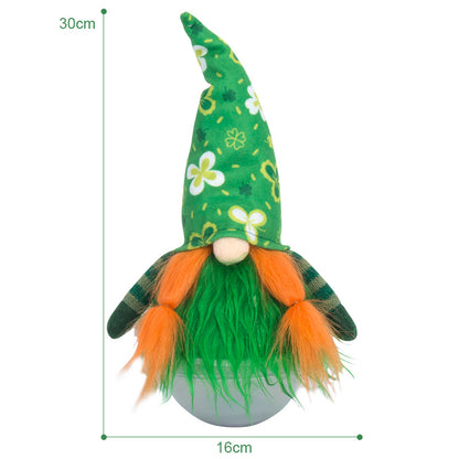 Faceless Doll Action Rudolph The Tumbler Green Hat