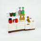 Cabinet Creative Toys Tableware Appliance Building Blocks