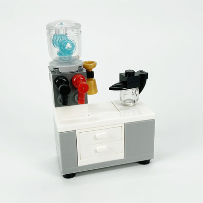 Cabinet Creative Toys Tableware Appliance Building Blocks