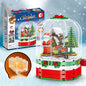 Puzzle assembling puzzle blocks