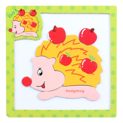 Fun Magnetic Animal Cartoon Puzzle Preschool Puzzle Teaching Aid