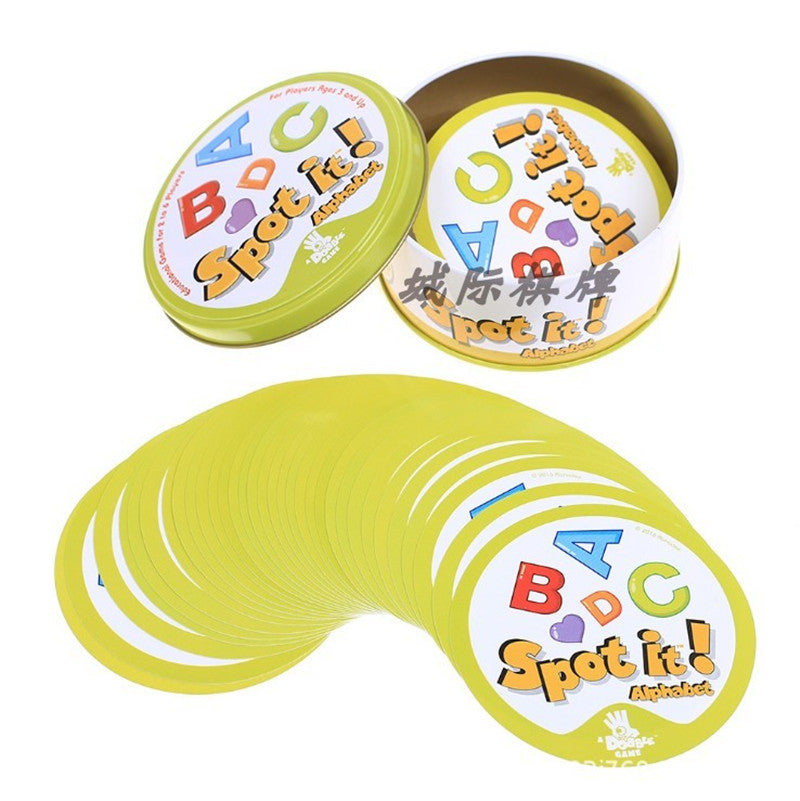 Dobble Spot It Dobao Kids Board Game Card