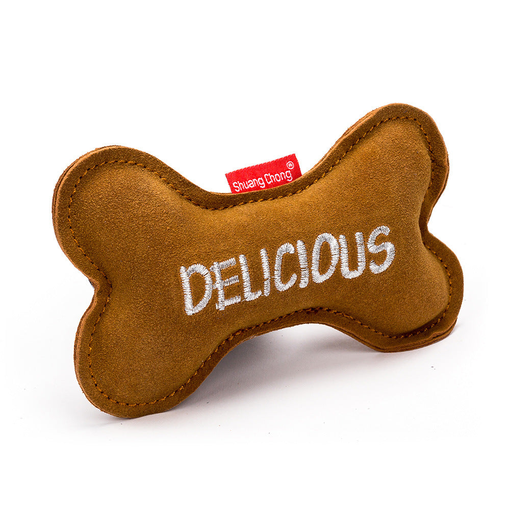 Sound making toys for biting molars