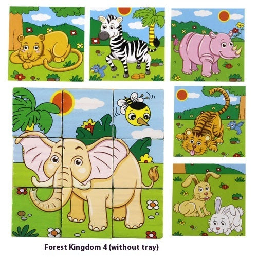 Wooden 3D Puzzle Model Puzzle Toys