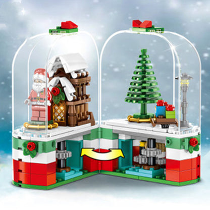 Puzzle assembling puzzle blocks