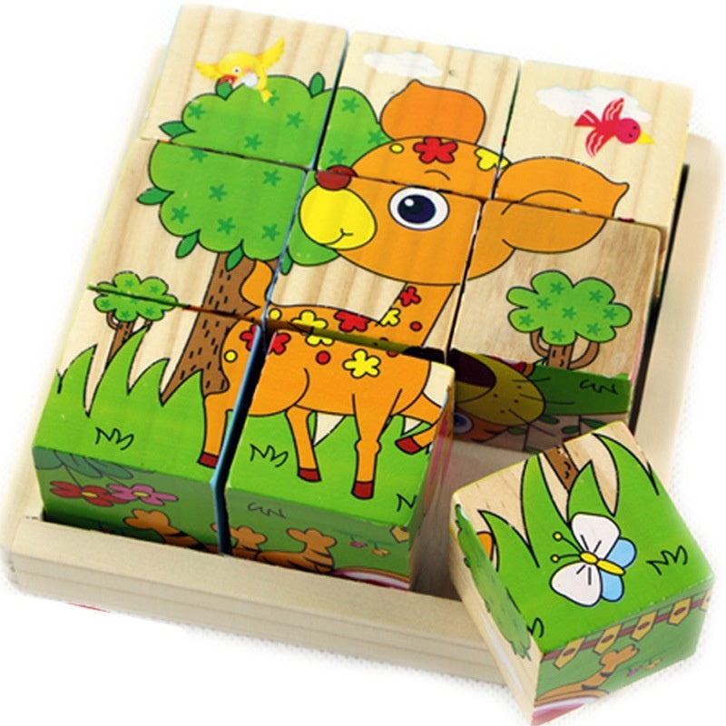 Wooden 3D Puzzle Model Puzzle Toys
