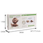 Creative Shifting Globe Educational Toy Wooden Mechanical Transmission Model Gift For Children