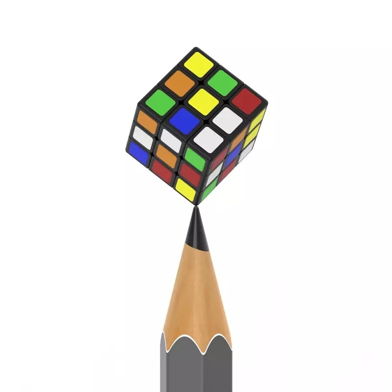 Ultra-miniature Third-order Rubik's Cube Can Be Rotated