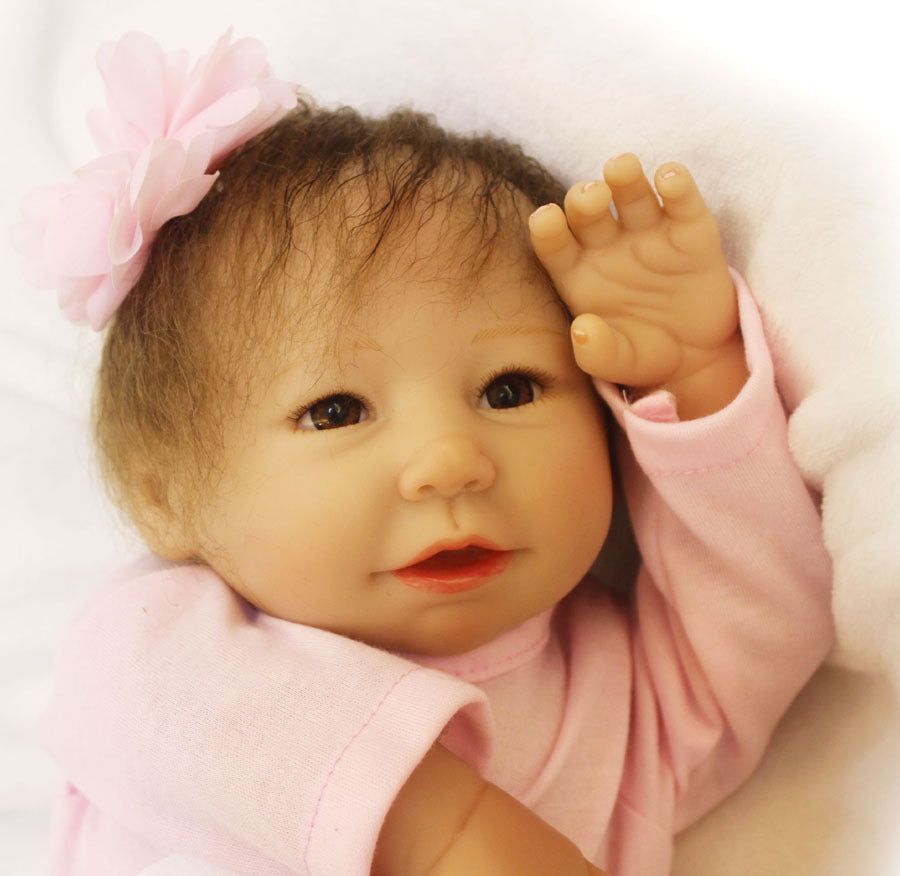 Cute And Creative Simulation Soft Vinyl Plastic Doll